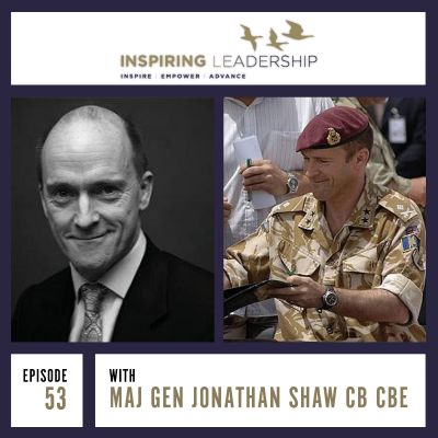 Strategic Government Level Thinking: Major General Jonathan Shaw, Director Special Forces – Inspiring Leadership interview with Jonathan Bowman-Perks Podcast by Jonathan Perks