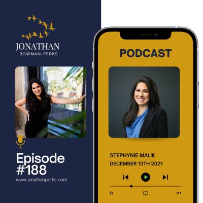 Say “YES!” as much as you can: Stephynie Malik, Found of SMALIK Enterprises Podcast by Jonathan Perks