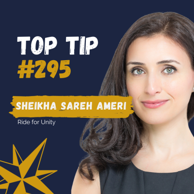 “Never shy away from learning” says Sheika Sareh Ameri Podcast by Jonathan Perks