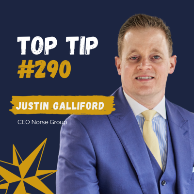 “Be really care on what your stakeholders want from you” says Justin Galliford, CEO at Norse Group Podcast by Jonathan Perks