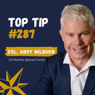 “The key trait is self-reflection” says Col. Andy Milburn Podcast by Jonathan Perks