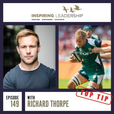 149. Top Tip: Richard Thorpe: Director of Rugby, Performance Coach: Failure goes hand in hand with high level performance. Get Used To It Podcast by Jonathan Perks
