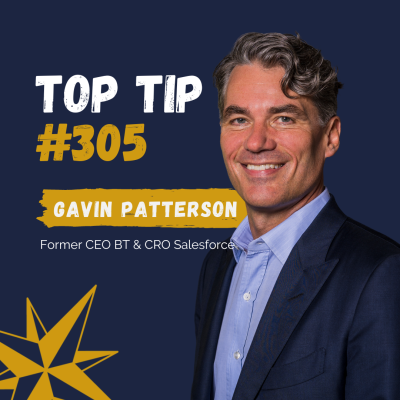 “Get yourself a reputation for getting things done” says Gavin Patterson Podcast by Jonathan Perks