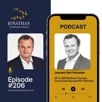 Curiosity the Challenge Status Quo:  Leendert Den Hollander, VP & GM Northern Europe, Coca-Cola Europacific Partners Podcast by Jonathan Perks