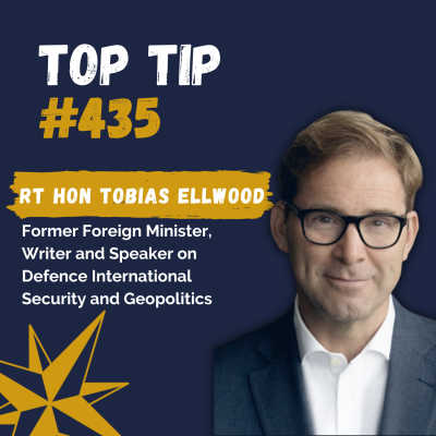 8 Leadership qualities is what it is all about- Rt Hon Tobias Ellwood Podcast by Jonathan Perks